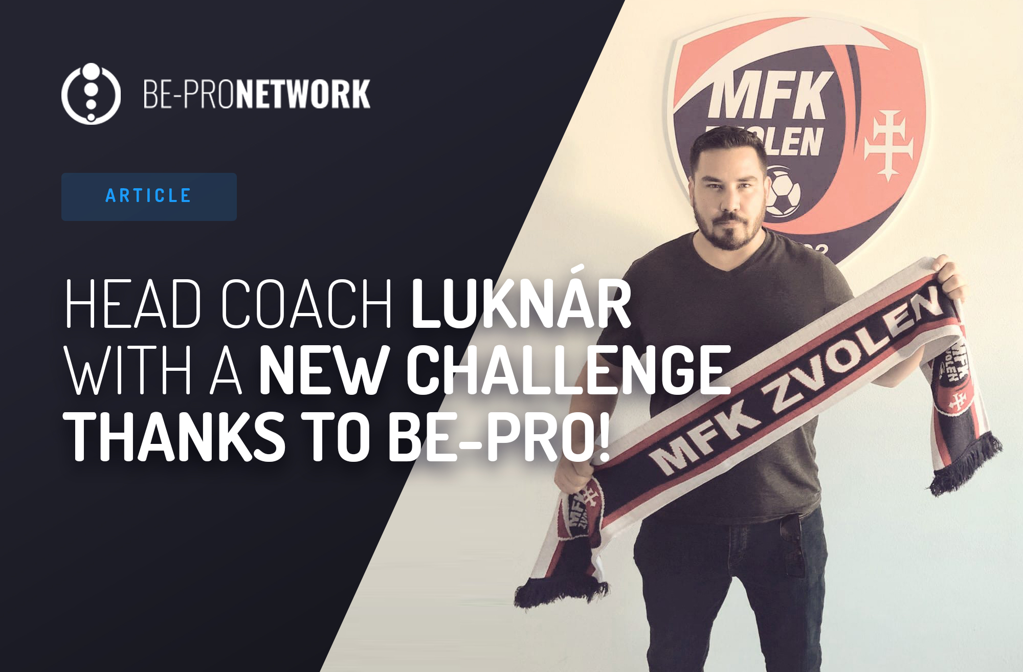Coach Luknár: BE-PRO is a unique way to find players